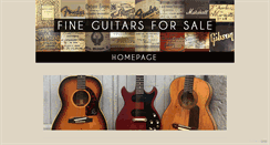 Desktop Screenshot of fineguitarsforsale.com
